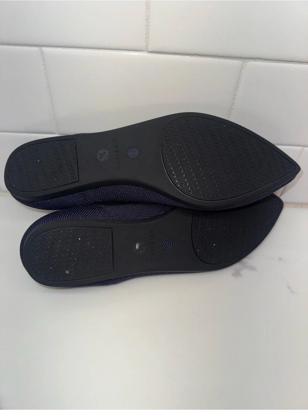 Rothy’s Navy Blue Shoes Size 8